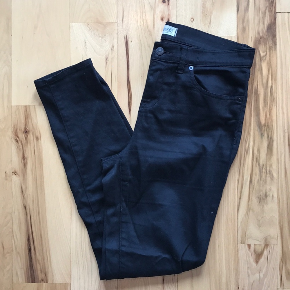 Madewell Highrise Skinny Sateen